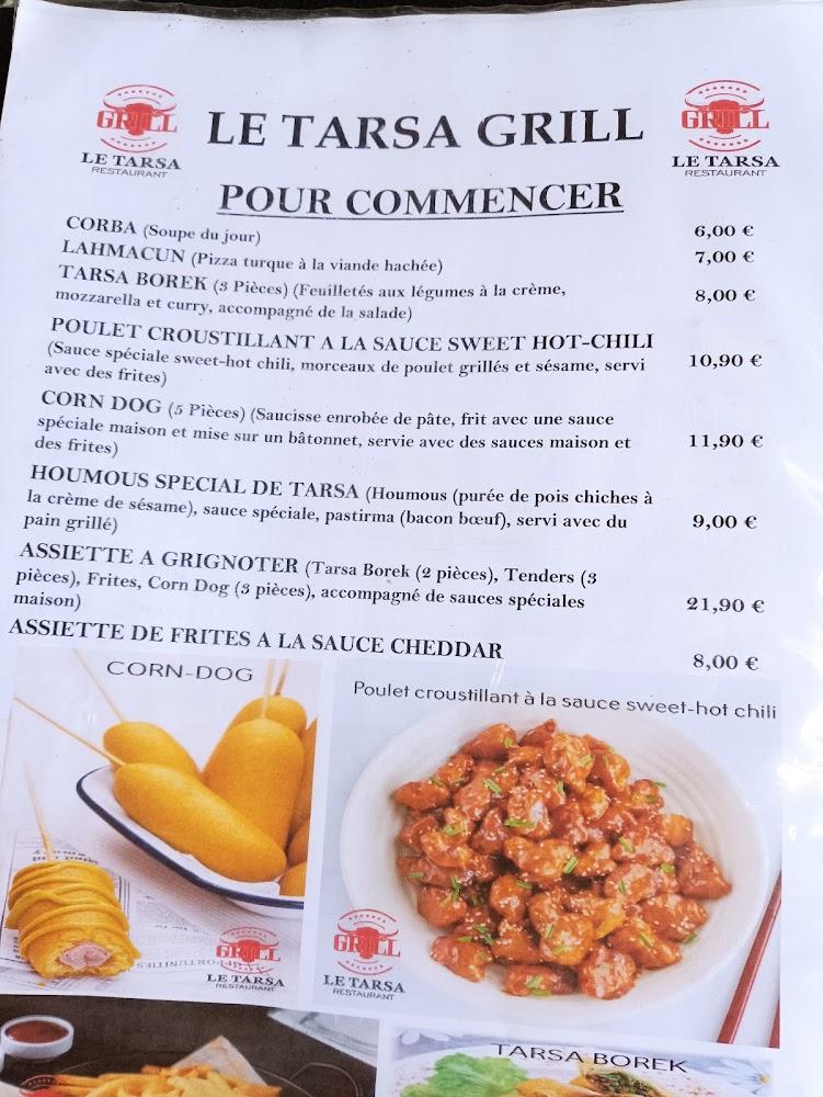 Le Tarsa Grill - Menu Image 2
