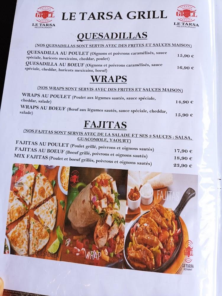 Le Tarsa Grill - Menu Image 4